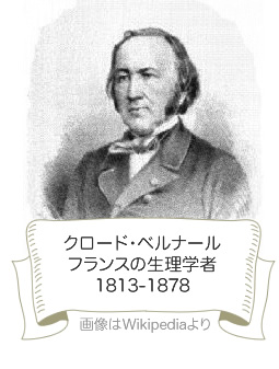 クロード・ベルナールフランスの生理学者 1813-1878
